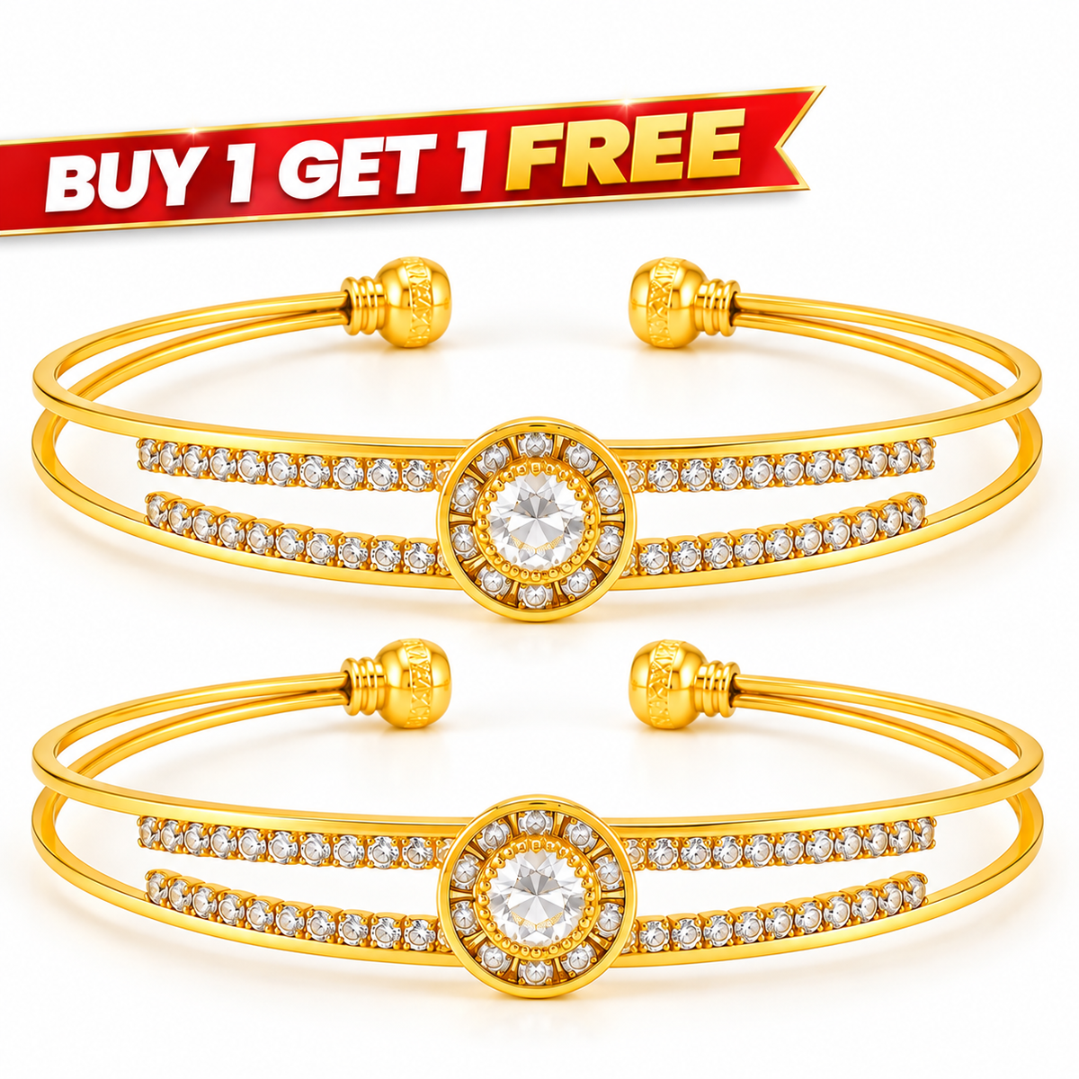 TEOT Premium Round Diamond Bracelet
