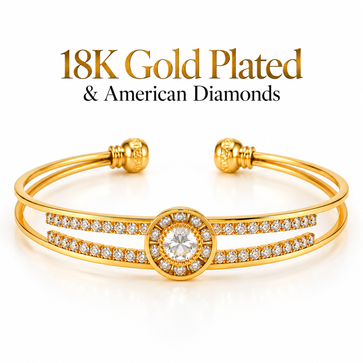 TEOT Premium Round Diamond Bracelet