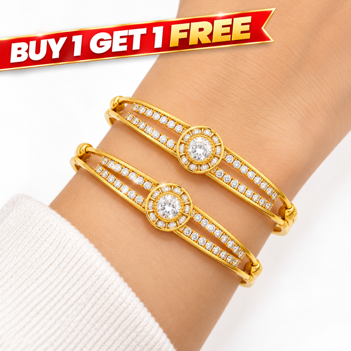 TEOT Premium Round Diamond Bracelet