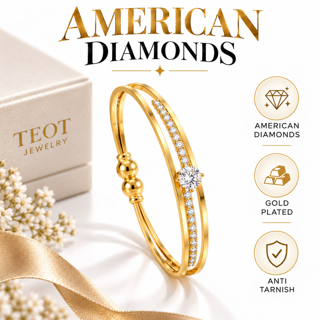 Élan Gold-Plated Adjustable Bracelet