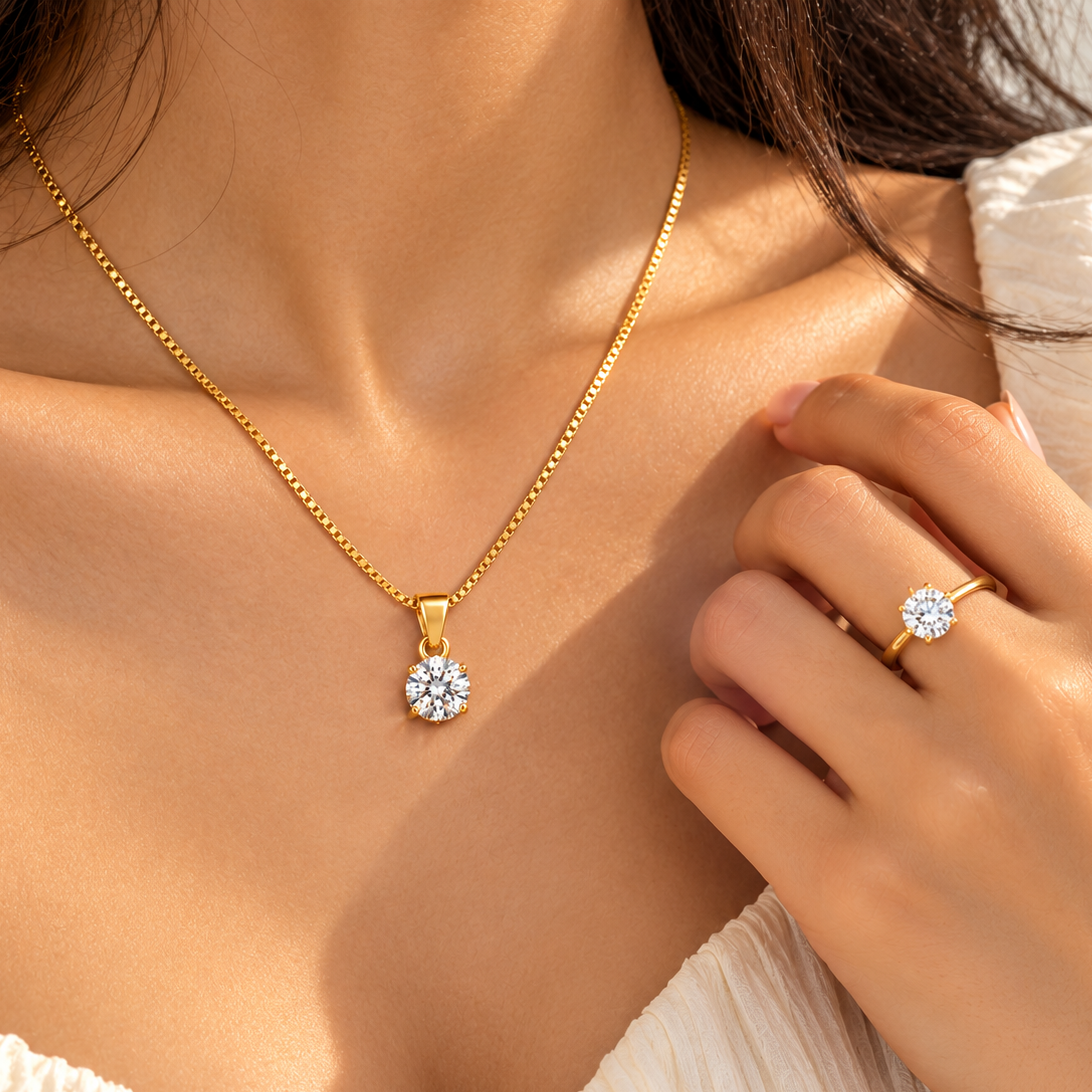 TEOT Solitaire Necklace