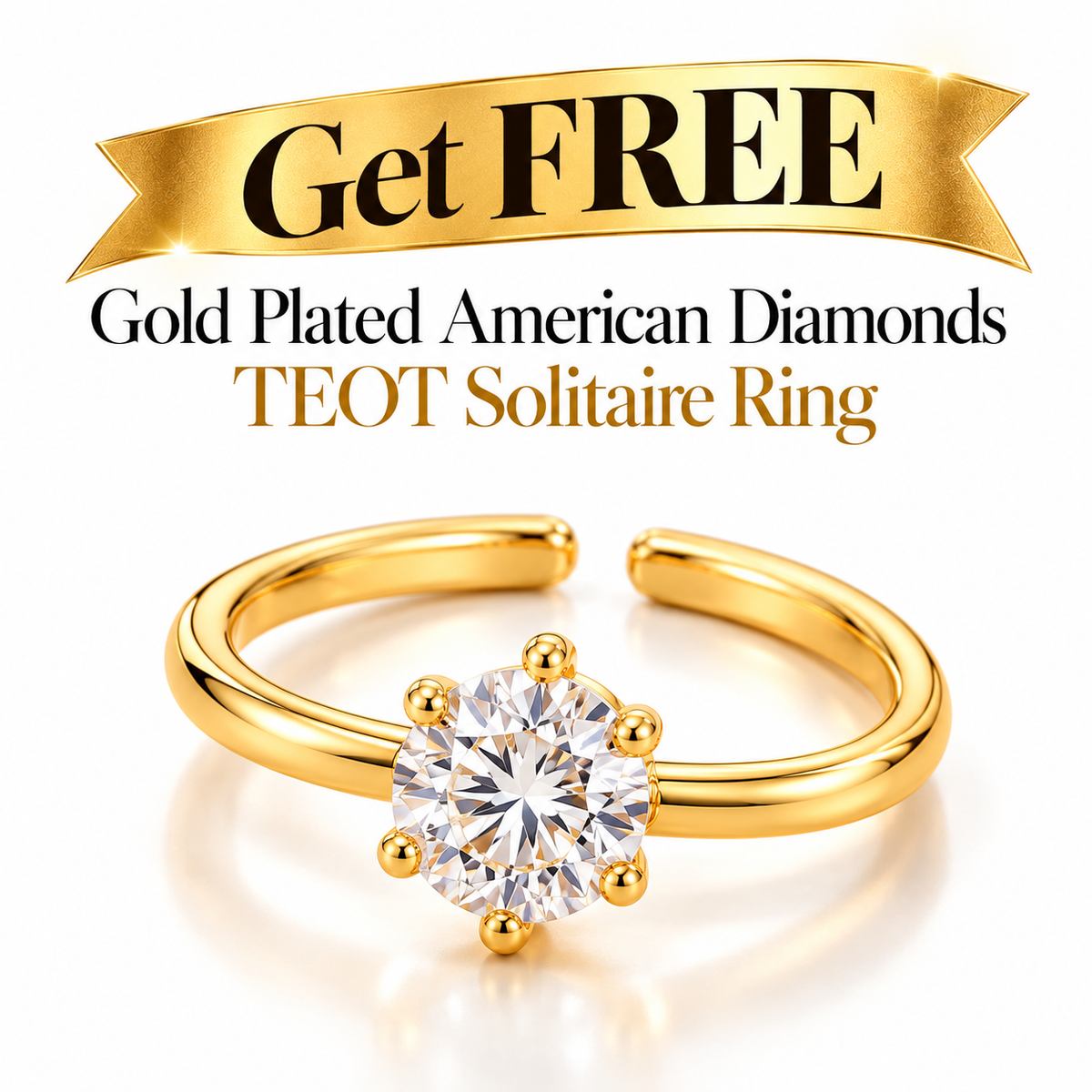 Tennis Bracelet & Free Solitaire Ring